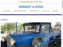 Enright & Sons, NJ screenshot