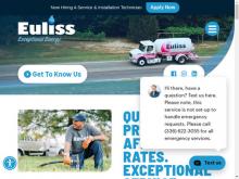 Euliss Propane Company, NC screenshot