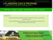 Flanders Gas Inc / Sarasota Propane, FL screenshot