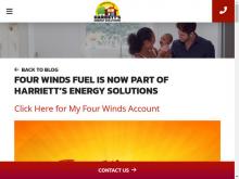 Four Winds Fuel Inc / Harrrietts, NJ screenshot