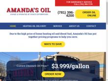 Amanda's Oil, MA screenshot