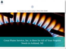 Great Plains Service Inc, NE screenshot