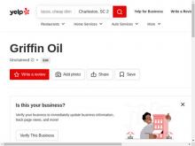 Griffin Oil Co, NC screenshot