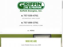 Suffolk Energies Inc. - Griffin Oil & Propane, VA screenshot