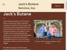 Jack's Butane Service, CA screenshot