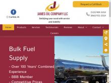 James Oil Co, IA screenshot