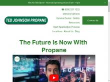 Ted Johnson Propane, CA screenshot