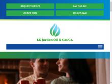 L G Jordan Oil Co, NC screenshot