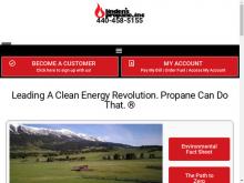 Linden's Propane Inc, OH screenshot