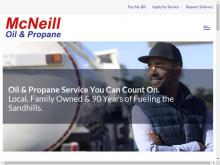 McNeill Oil & Propane, NC screenshot