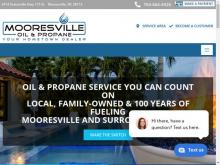 Mooresville Oil & Propane Co Inc, NC screenshot