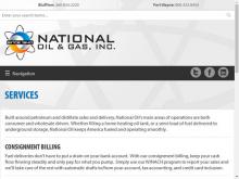 National Oil & Gas Inc, IN screenshot