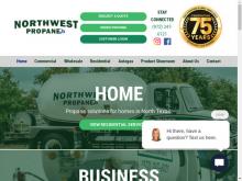 Northwest Propane Gas Company, TX screenshot