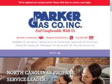 Parker Gas Co Inc, NC screenshot