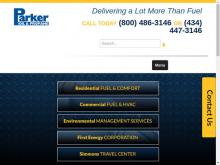 Parker Oil & Propane Co, VA screenshot