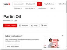 Partin Oil Co, VA screenshot