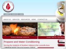 Pearce Bottled Gas Inc, IN screenshot