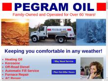 Pegram Oil Co, NC screenshot