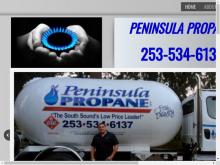 Peninsula Propane Services, WA screenshot