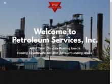 Petroleum Services Inc, NC screenshot