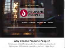 Propane People Inc, IN screenshot
