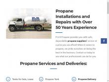 P & R Propane, TX screenshot