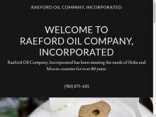 Raeford Oil Co., Inc., NC screenshot
