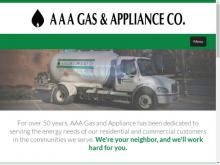 AAA Gas & Appliance Co, NC screenshot