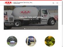 AAA Propane Service, Inc., CA screenshot