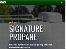 Signature Propane, CA screenshot