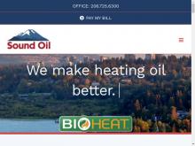 Sound Center Oil Inc, WA screenshot