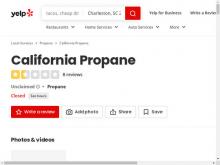 Souza Propane / California Propane, CA screenshot