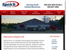 Speich Oil Inc, WI screenshot