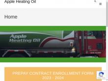 Apple Heating Oil And Services, NJ screenshot