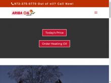 Ariba Oil Co Inc, NJ screenshot