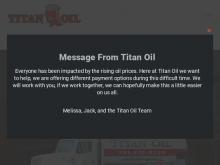 Titan Oil, MA screenshot
