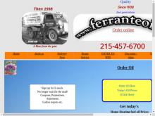 Vincent Ferrante & Sons, PA screenshot