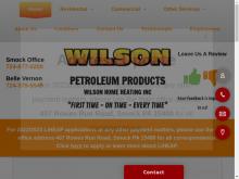 Wilson Home Heating, PA screenshot