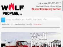 Wolf Propane LLC, OH screenshot