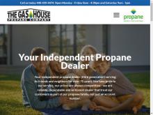 The Gas House Propane Co, OH screenshot