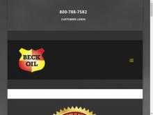 Beck Oil Inc, CA screenshot