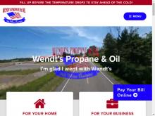 Wendt's Propane & Oil, NY screenshot