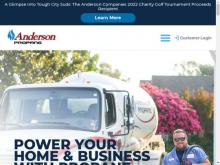 Anderson Propane, VA screenshot