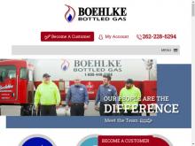 Boehlke Bottled Gas Corp, WI screenshot