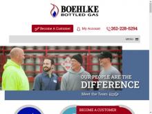 Boehlke Bottled Gas Corp, WI screenshot