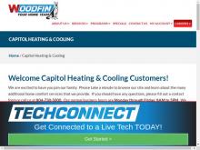 Capitol Heating & Cooling, VA screenshot