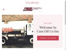 Cass Fuel Oil Co Inc, PA screenshot