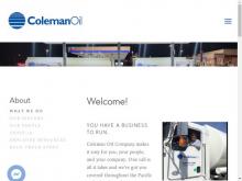 Coleman Oil Co, ID screenshot