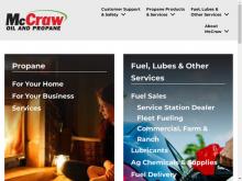 McCraw Oil & Propane, TX screenshot