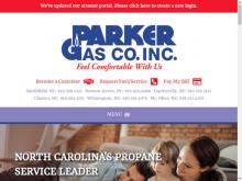 Parker Gas Co Inc, NC screenshot